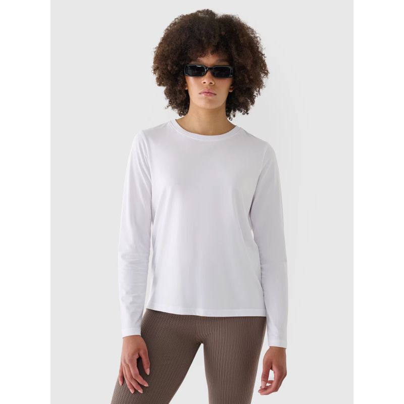 Longsleeve oversize smooth women's 4F 4FWMM00TLONF431-10S