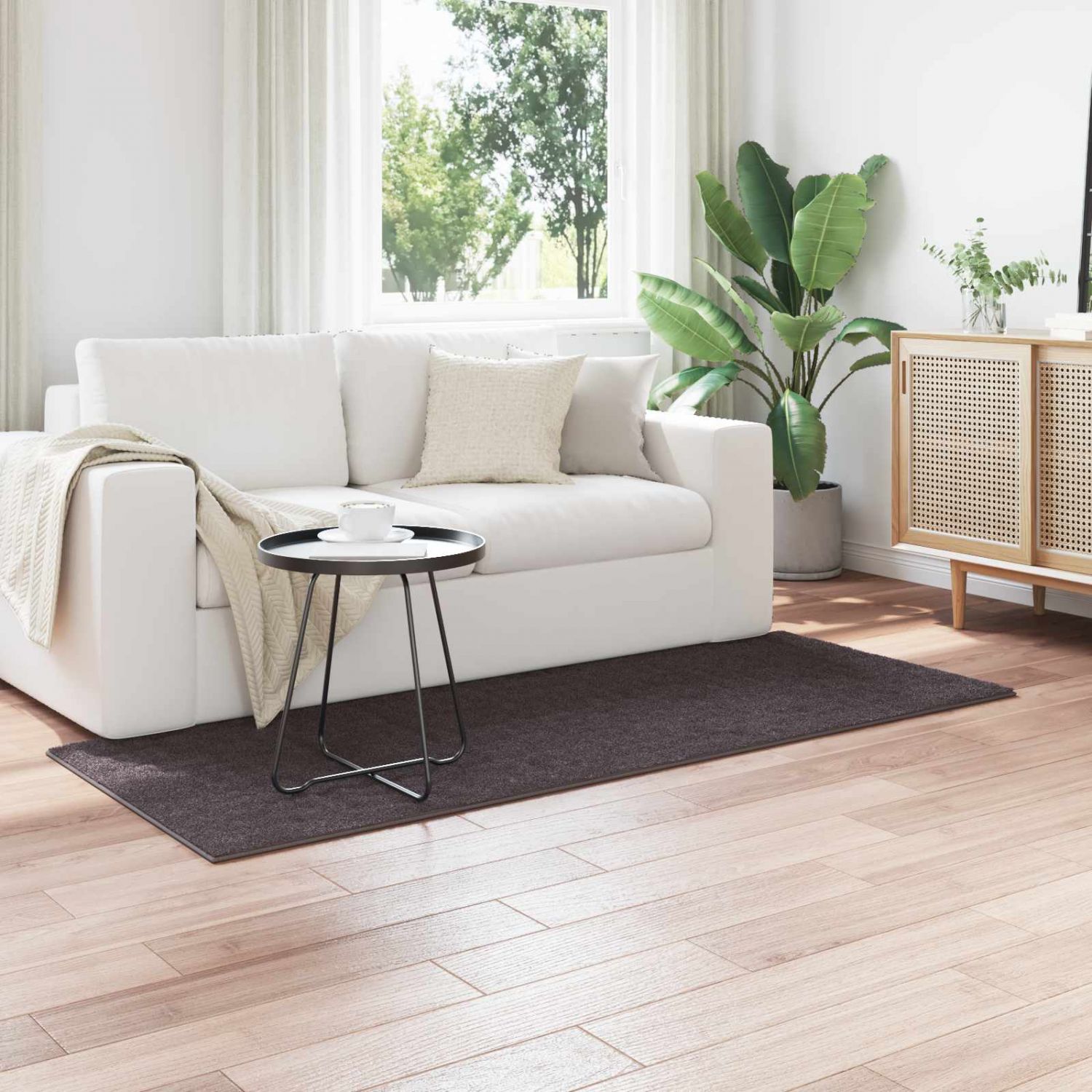 Alavaibad Ristkülik Antratsiit 200 x 80 cm