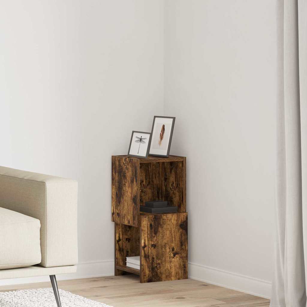 Nurgakapp Valge 25,5x25x55cm Tehispuit