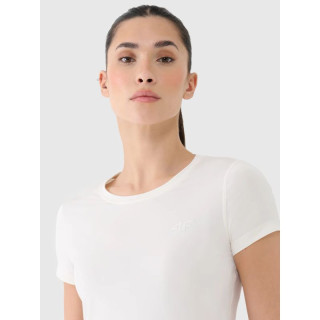 Women's training T-shirt regular quick-drying 4F 4FRSS25TFTSF1235-11S