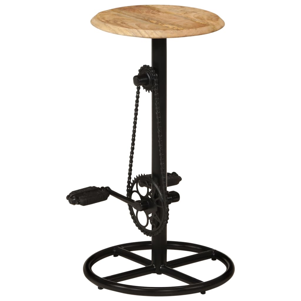 Барные стулья из массива дерева манго, 2 шт.