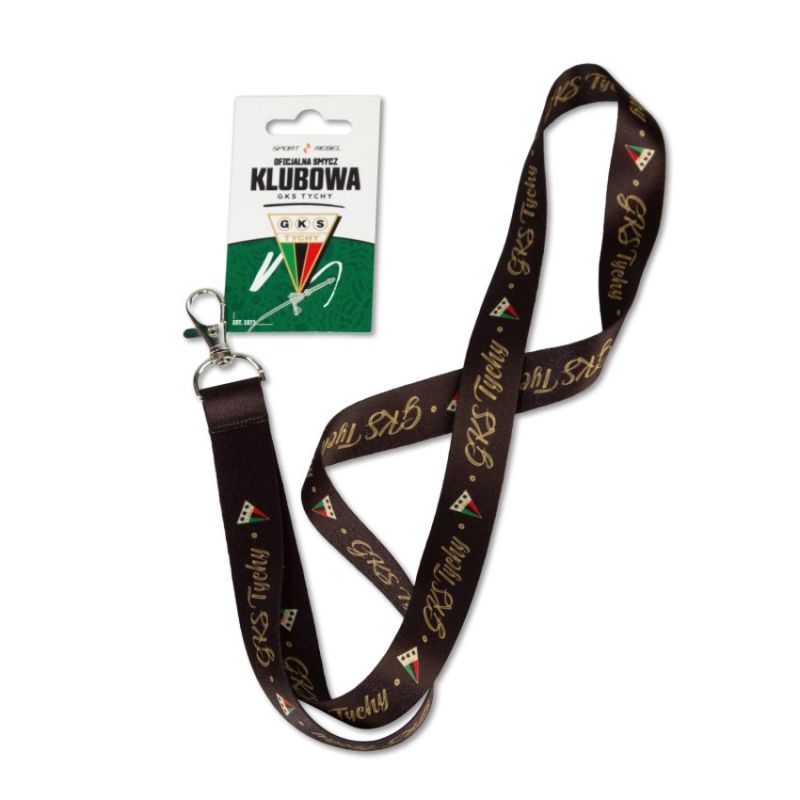 GKS Tychy Eco lanyard SREBGKS-SMYCZ