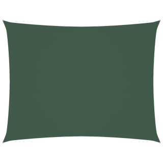 солнцезащитный парус из ткани оксфорд, прямоугольник, 3 x 4 м, темно-зеленый