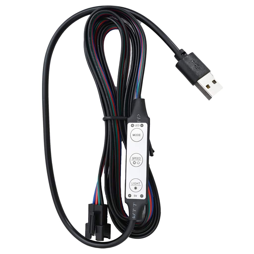 voodiraam LEDiga ilma madratsita valge kunstnahast 140 x 200 cm