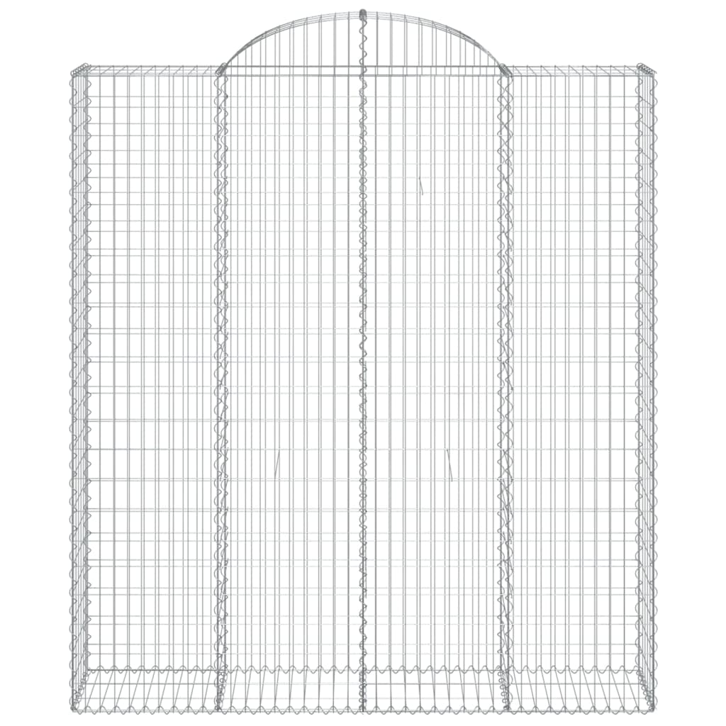 Габионный короб дугообразной формы, 200x50x220/240 см, оцинкованная сталь