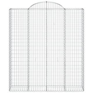 Габионный короб дугообразной формы, 200x50x220/240 см, оцинкованная сталь