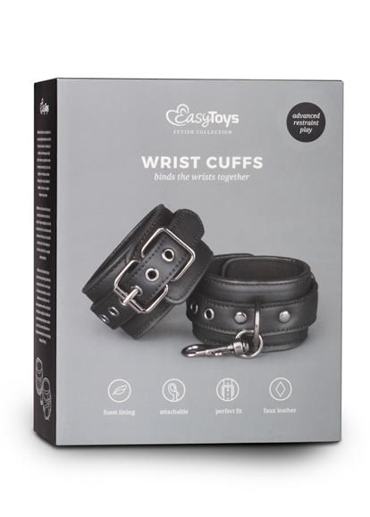 Kajdanki – Mustad nahast käerauad