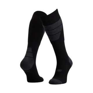 Women's ski socks 4F FNK F239 deep black 4FWMM00UFSOF239 20S