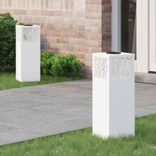 Päikese LED käigutee tuli 2 pcs Valge Külmvaltsitud teras