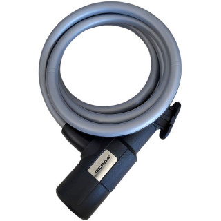 Gerda Grey Flex 1500/10V Bicycle Lock OSFL0150010 B3V2XP