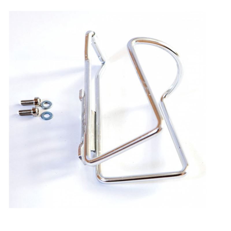Silver bottle cage