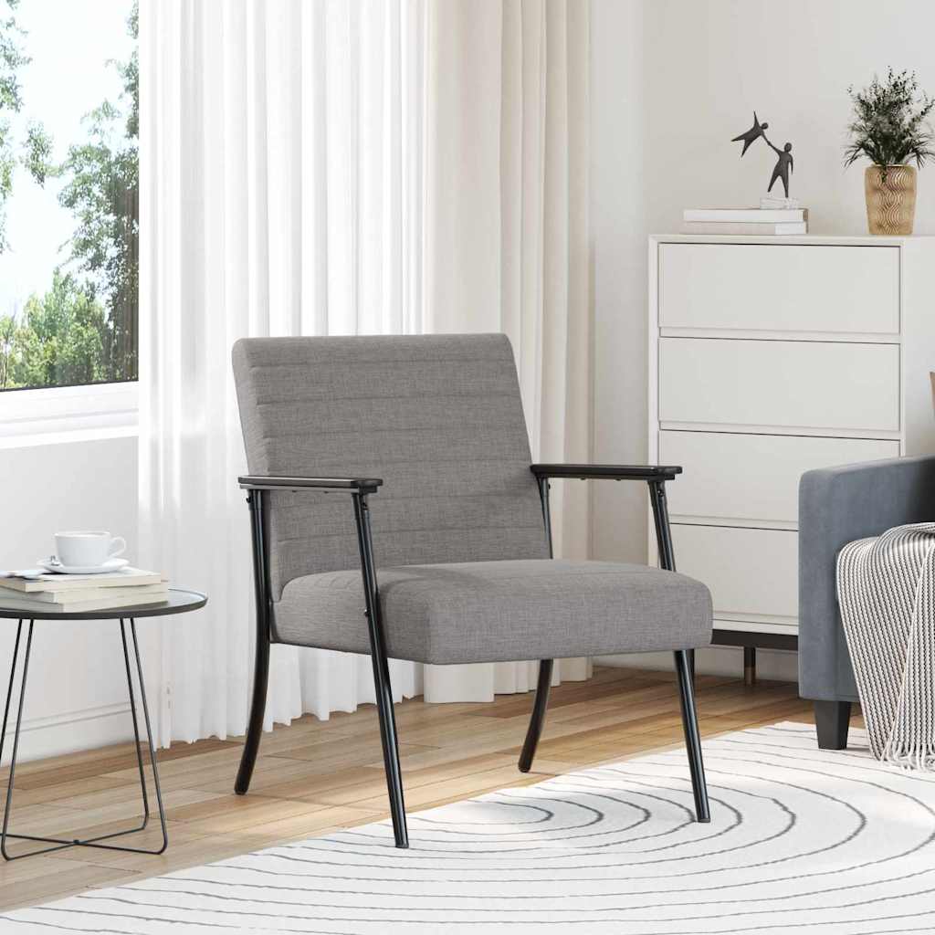 Tugitool Pruunikashall 59 x 75 x 78 cm kangas