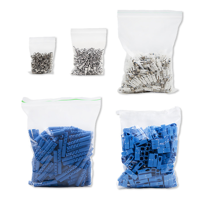 Qoltec SC/PC fiber connectors | Singlemode | 2.0 | Mounting set | 200 pcs.