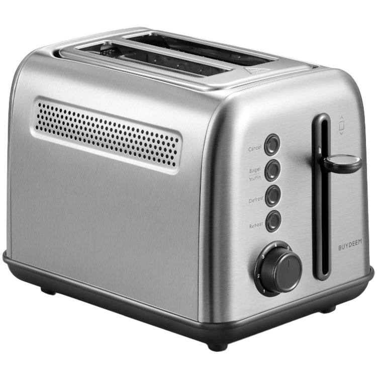 BUYDEEM 2 Slice Toaster, model DT620E, color Stainless Steel, EU