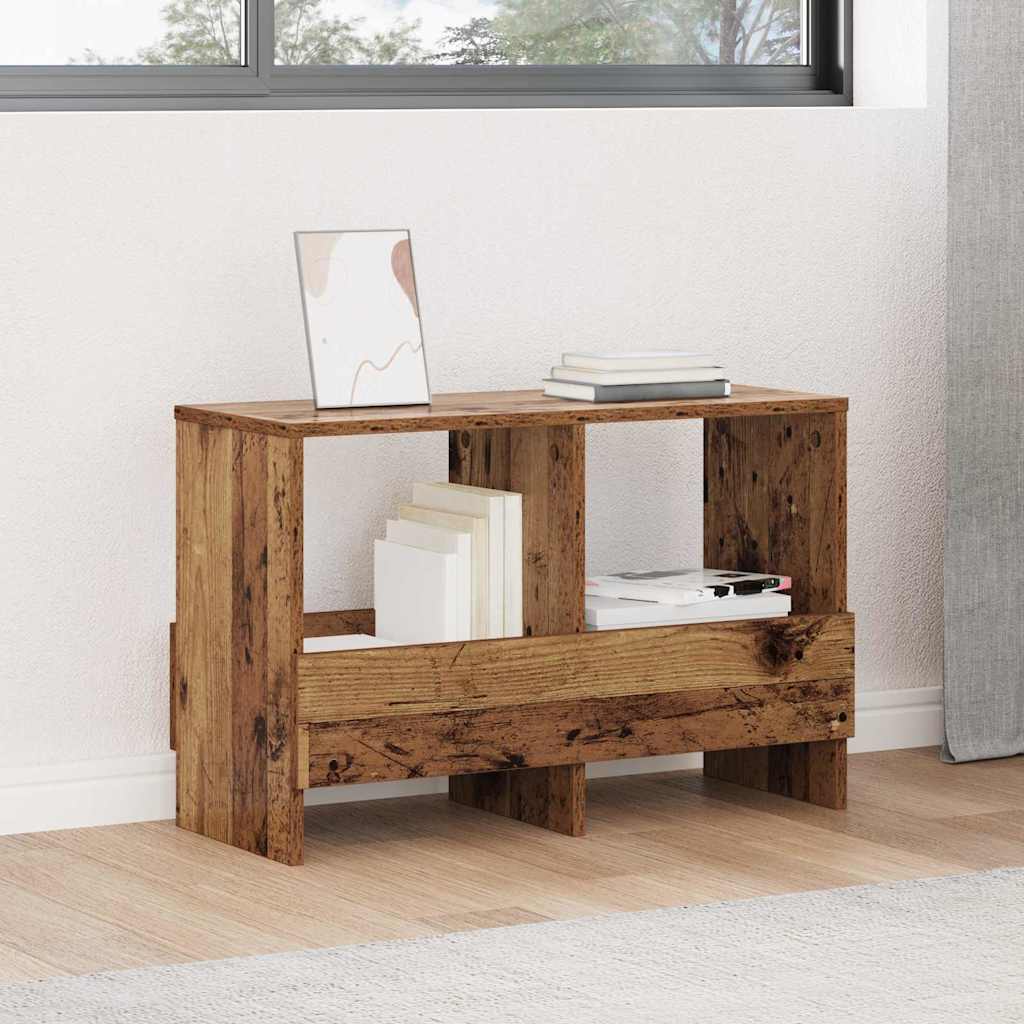 Ajakirja riiul Vana puit 68,5 x 30 x 45 cm