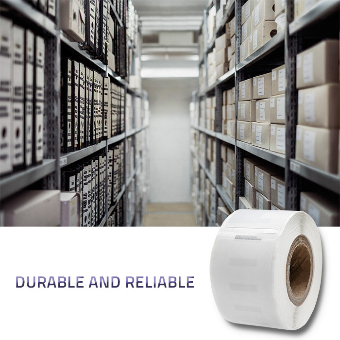 Qoltec Labels for DYMO LW-99010 | S0722370 | 28 x 89 mm | 130 pieces