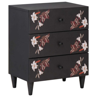 Öökapp sahtliga Mitmevärviline 50 x 33 x 60 cm Tugev mango puu