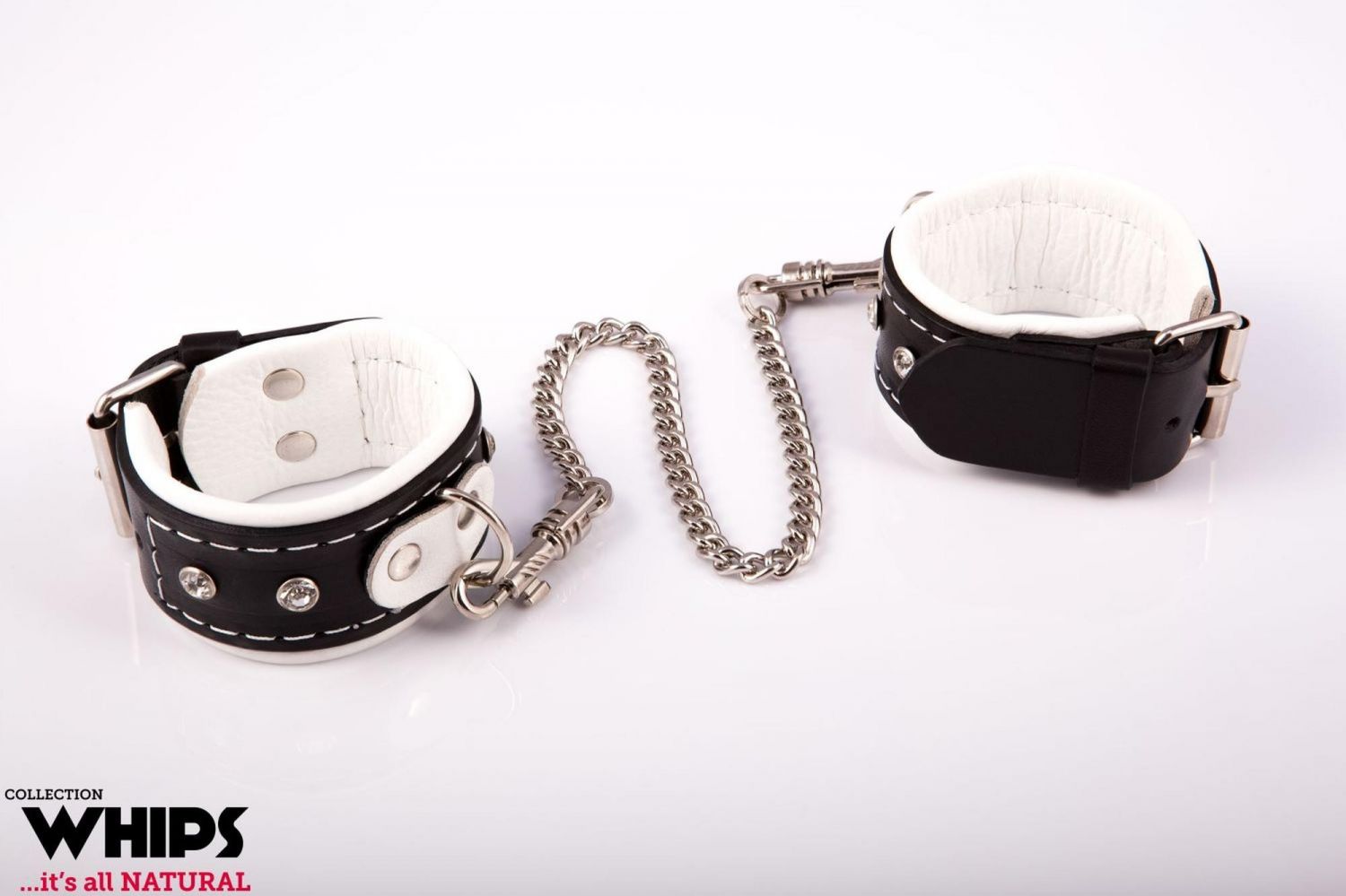 Käerauad - Naiste valged nahast käerauad