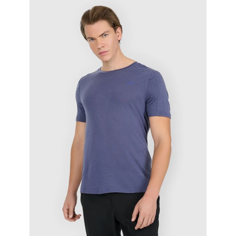 Men's 4F Merino Wool Trekking T-shirt 4FWAW25TFTSM1526-32S