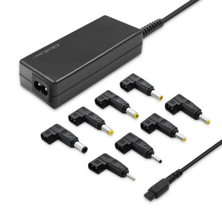 Qoltec Universal power adapter for laptop 45W | Automatic | MultiPlug | 8 plugs | +power cable