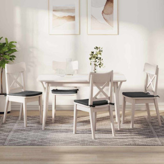 Istumispatjad 4 pcs Tumehall 40 x 40 x 3 cm Korter kangas