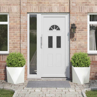 Taimekast 2 pcs Valge 50 x 50 x 50 cm Teras