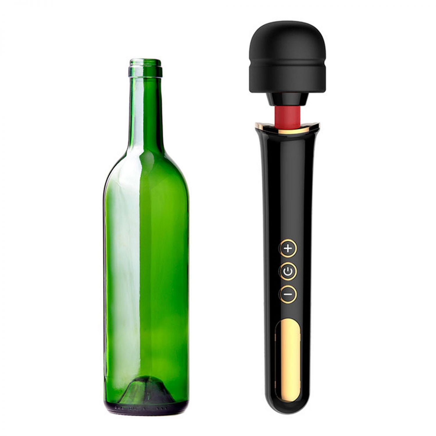 Стимулятор-Массажер Сверхмощный USB Черный 10 Функций