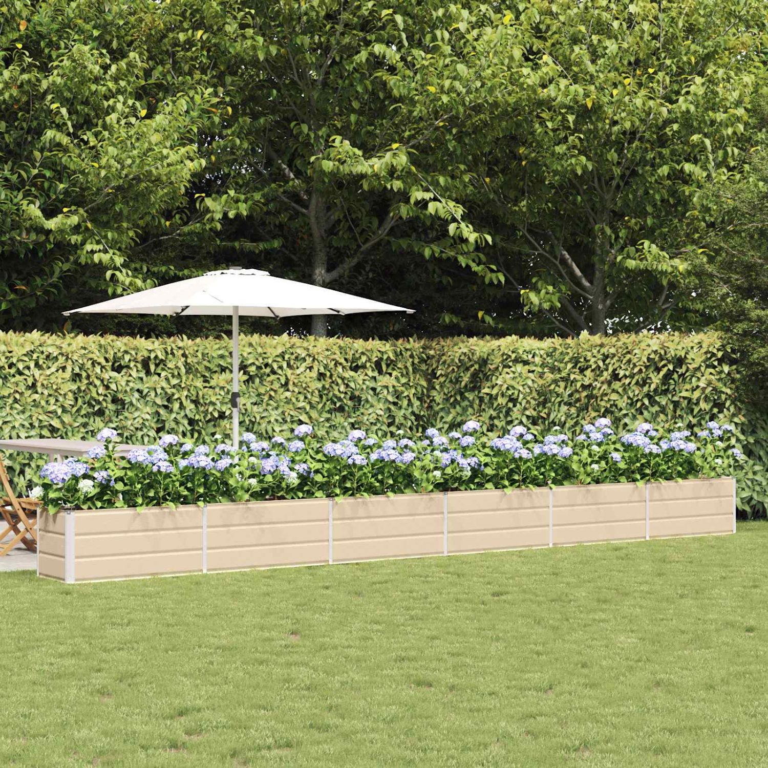 Taimekast Ebarealne 480 x 50 x 45 cm Tsinkteras