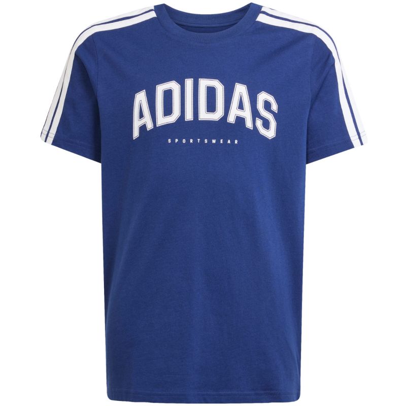 adidas Codes Collegiate Graphic Tee Navy Blue JL6138