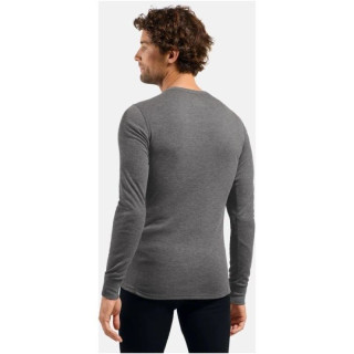 Odlo BL TOP crew neck s/s ACTIVE WARM long sleeve thermal underwear size M Dark Gray