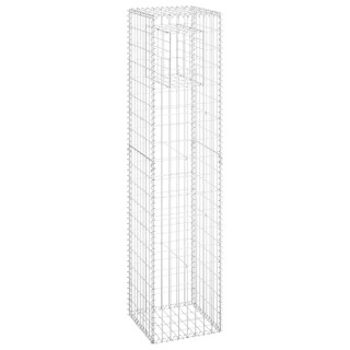 gabioonkorvid 2 tk, 40 x 40 x 180 cm, raud