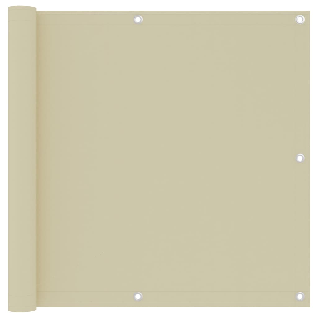 rõdusirm, kreemjasvalge, 90 x 500 cm, oxford-kangas