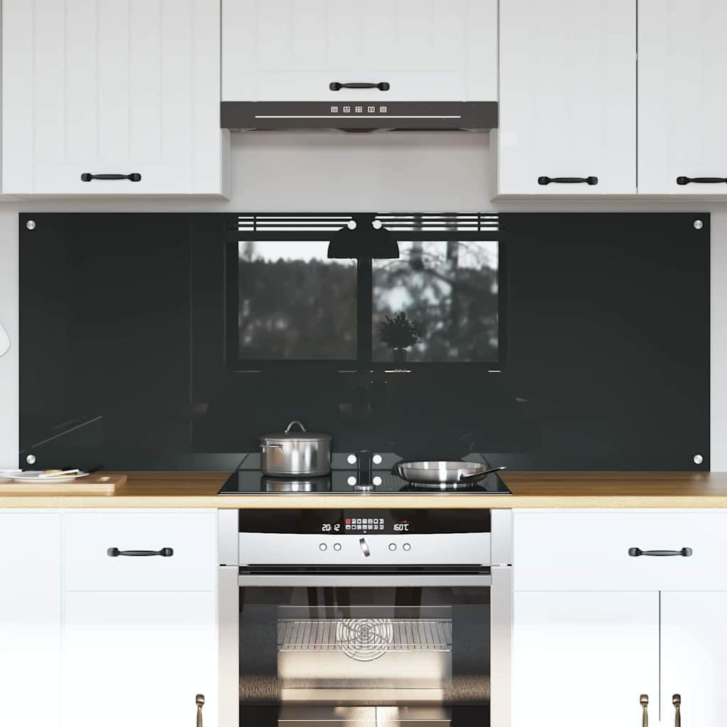 Kögi Splashback 2 pcs Tumehall 80 x 60 cm karastatud klaas