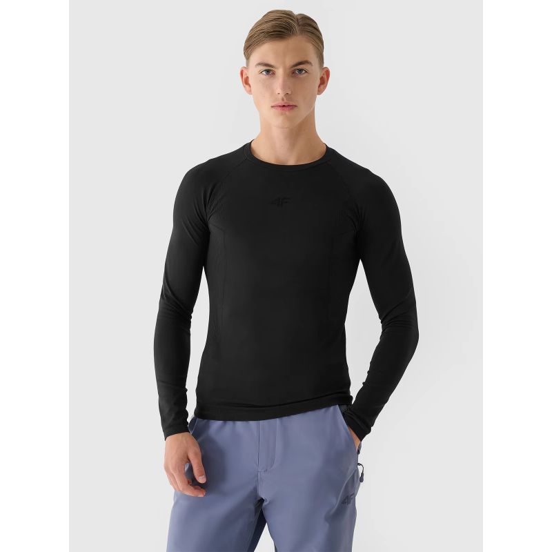 Men's seamless thermal underwear (top) 4F 4FWAW24USEAM172-20S