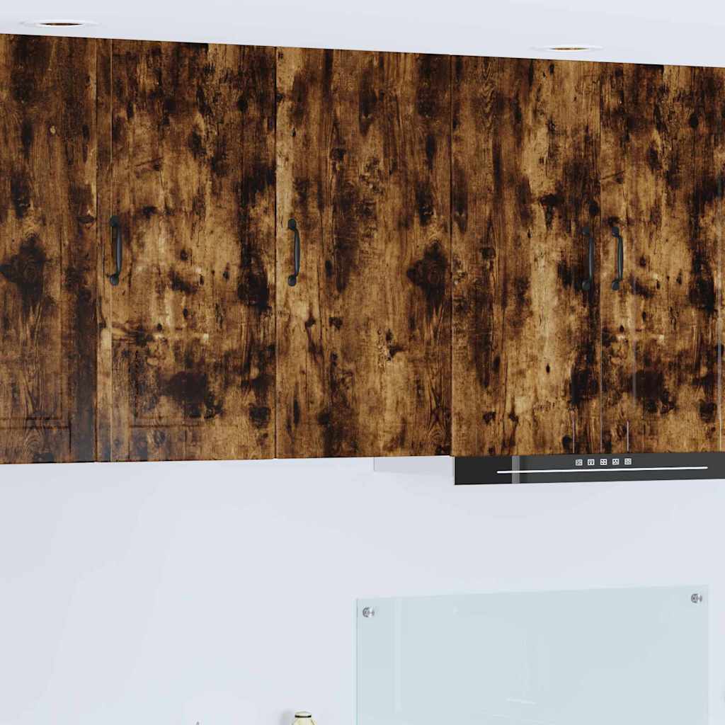 Seinakapp kööki Suitsetatud tamm 40 x 31 x 80 cm Tehispuit