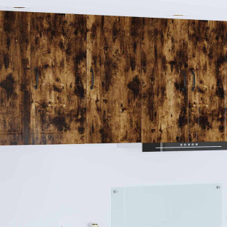 Seinakapp kööki Suitsetatud tamm 40 x 31 x 80 cm Tehispuit