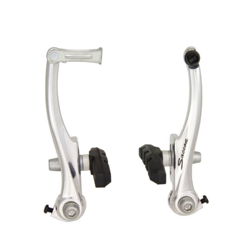 Brake shoes h110 2x90 silver