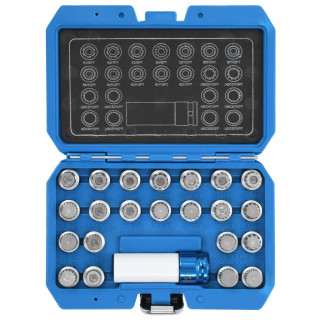 Набор из 23 головок для колесных секреток для VAG