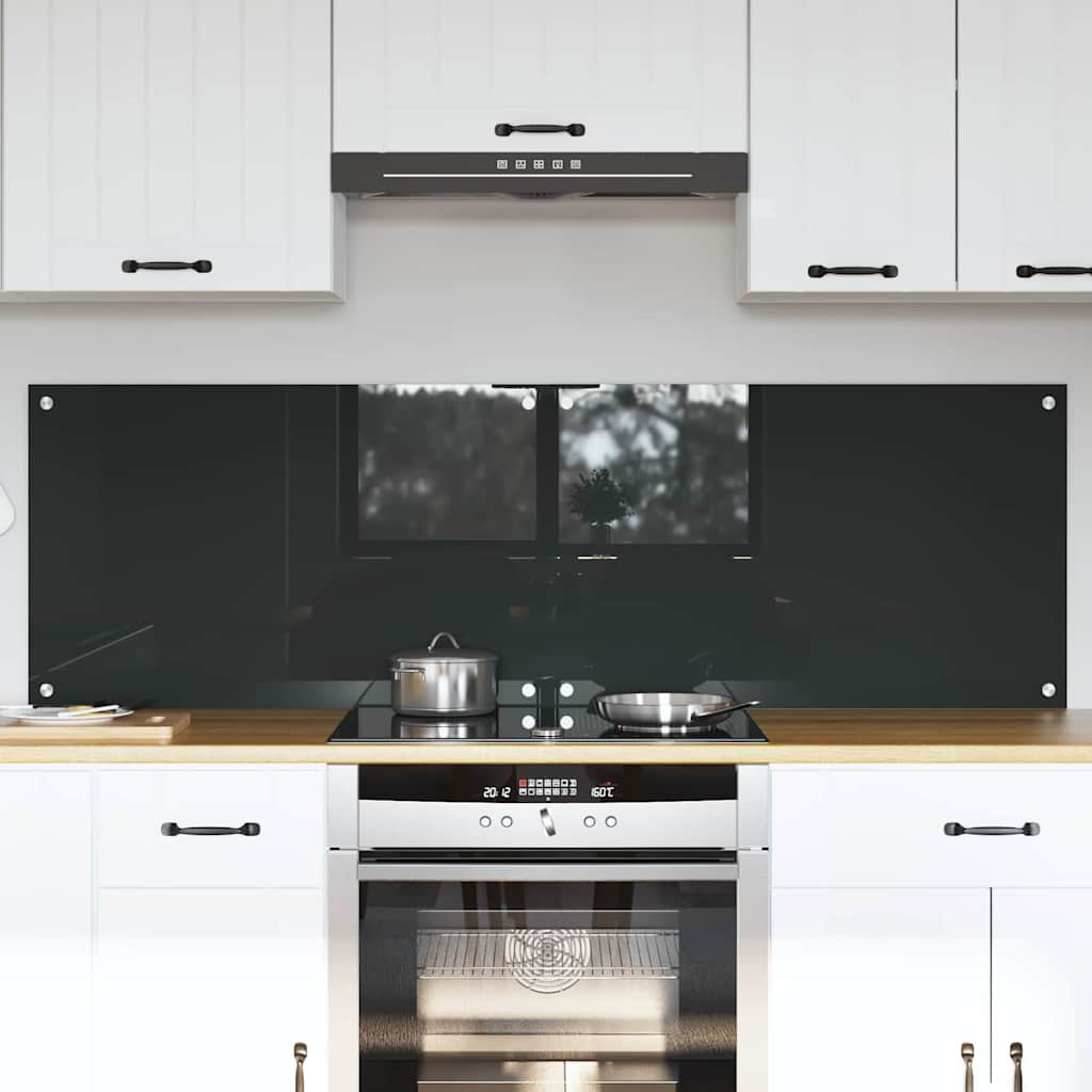 Kögi Splashback 2 pcs Tumehall 80 x 50 cm karastatud klaas