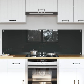 Kögi Splashback 2 pcs Tumehall 80 x 50 cm karastatud klaas