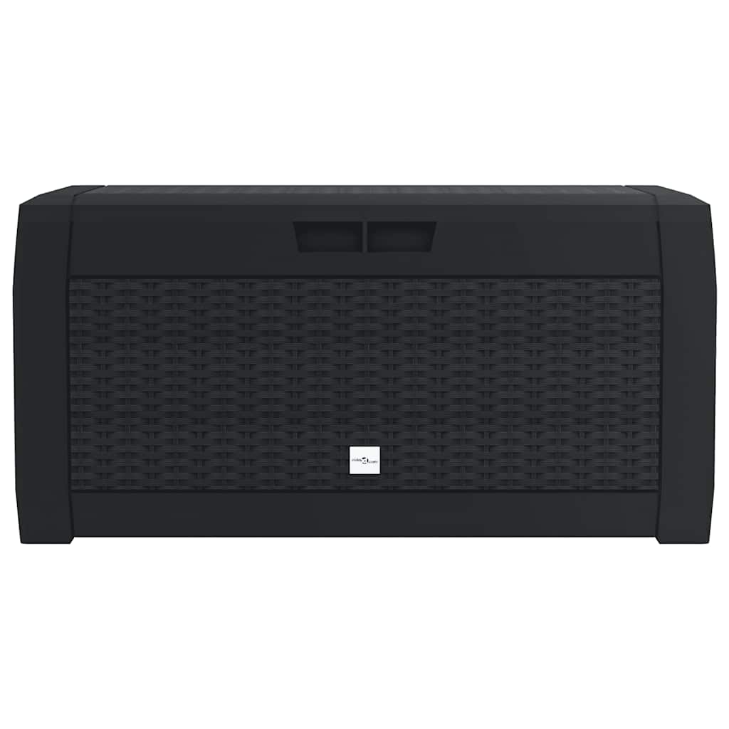 Ящик для хранения садовый, антрацитовый серый, 119 x 48 x 60 см, полипропилен