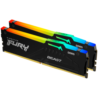 Kingston FURY Beast RGB EXPO 64GB (2x32GB) DDR5 6000 МГц CL36 DIMM