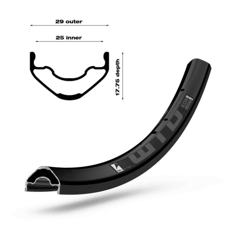 WTB KOM LIGHT i-25 27.5'' TCS 32 hole rim