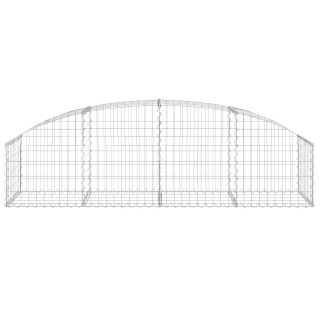 Габион дугообразной формы, 200x50x40/60 см, оцинкованная сталь