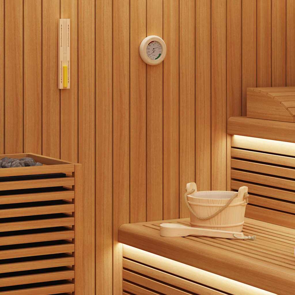 Sauna Aksessuaaride Komplekt 4 pcs Pruun
