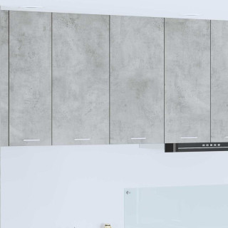 Seinakapp riiuliga Riga Betoonhall 80 x 31 x 80 cm Tehispuit