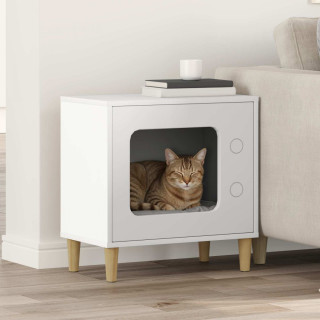 Kassi Maja Valge 51 x 30 x 52 cm Tehispuit