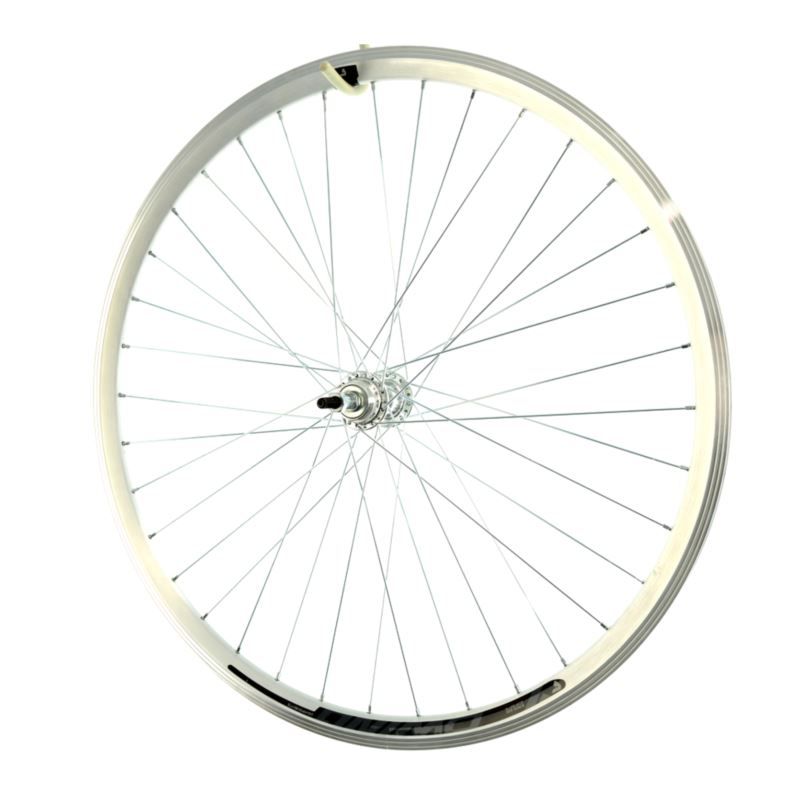 Wheel 28'' rear freewheel cone O-silver/P-silver