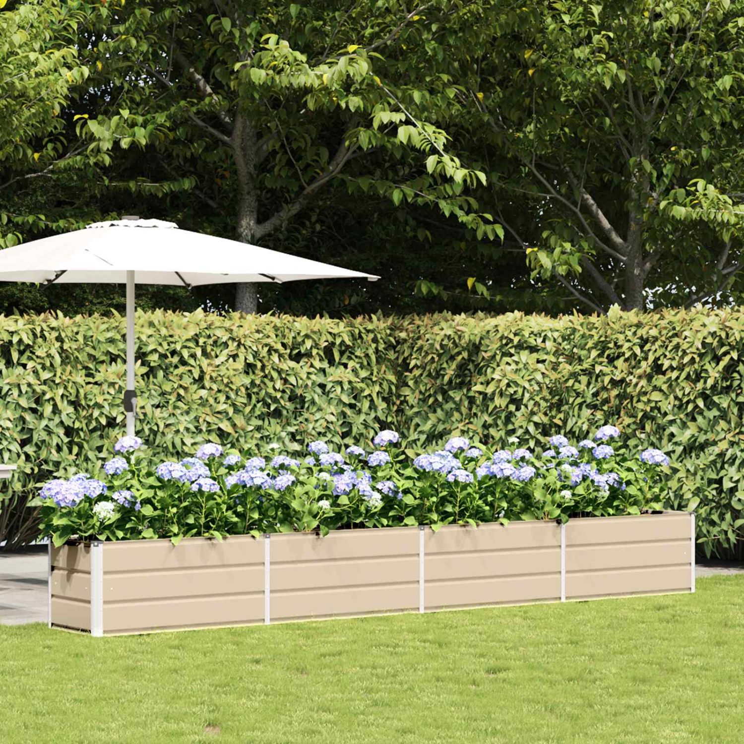 Taimekast Ebarealne 480 x 50 x 45 cm Tsinkteras