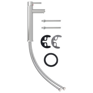 vannitoasegisti, hõbedane, 12 x 30 cm